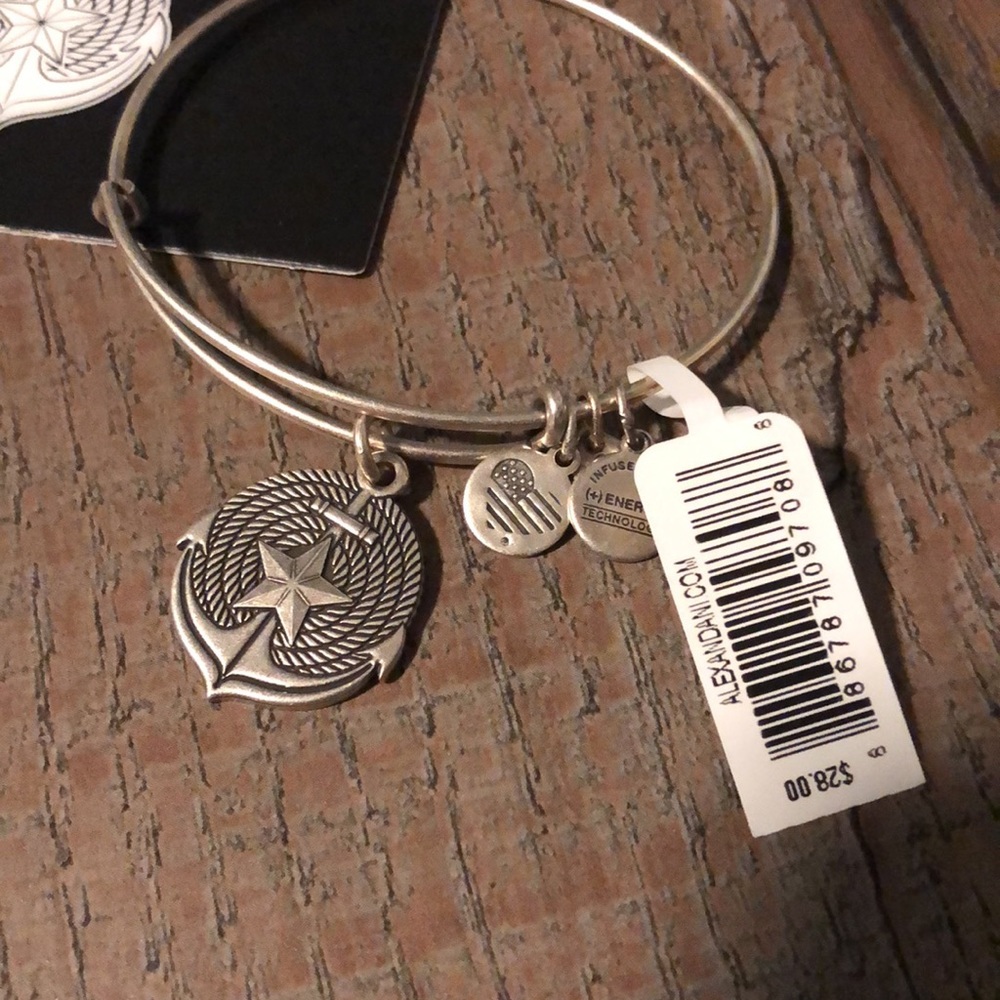 Alex And Ani Silver Bracelet - Anchor - Picture 5 of 5